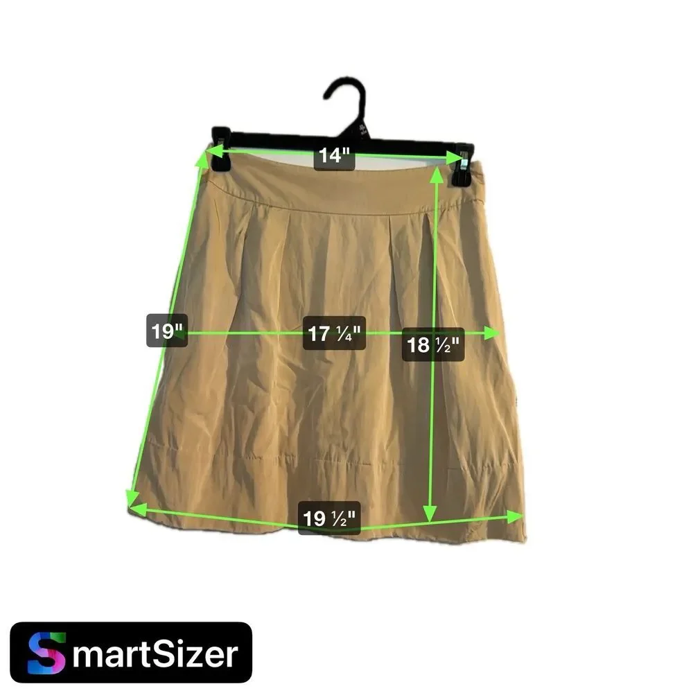 Banana Republic Gold Skirt Size‎ 8